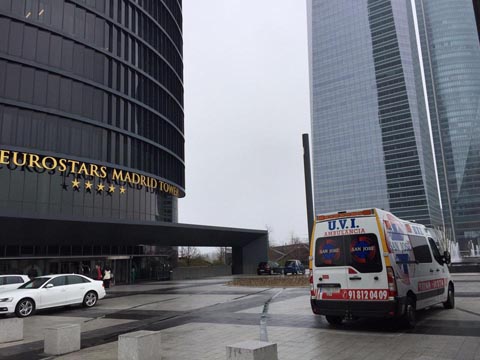 Congreso Hotel Eurostar Madrid Ambulancias San Jose